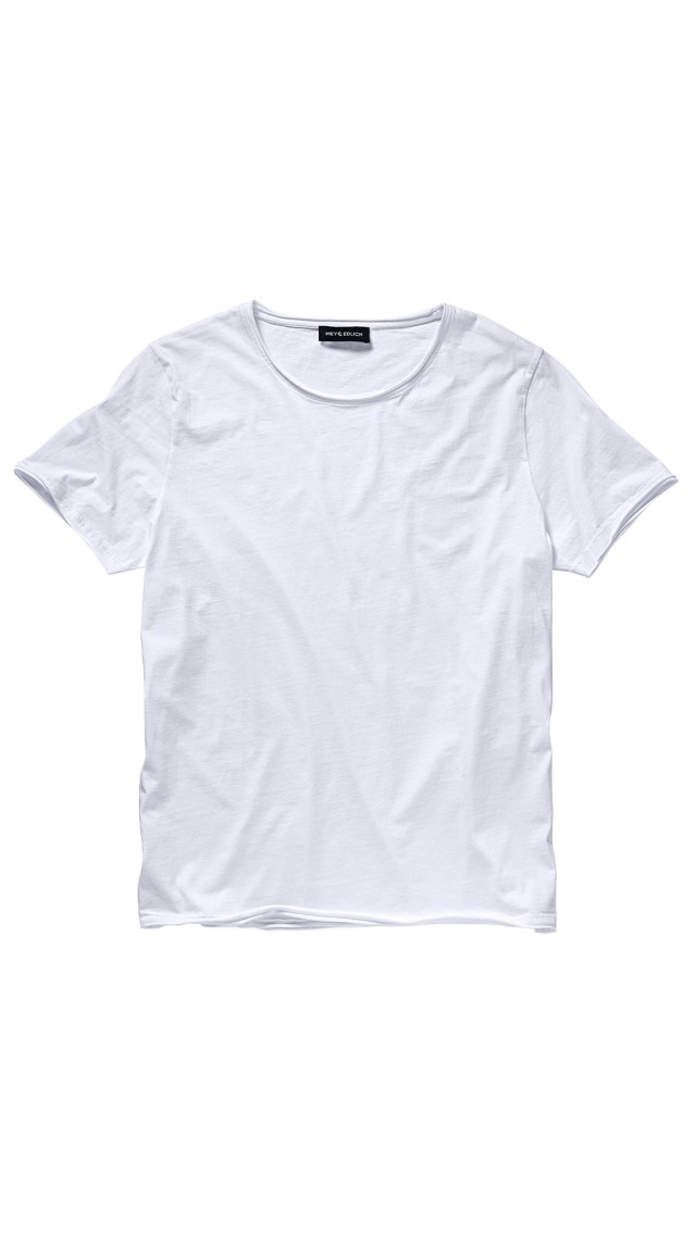 Sachabbildung von einem weißen T-Shirt