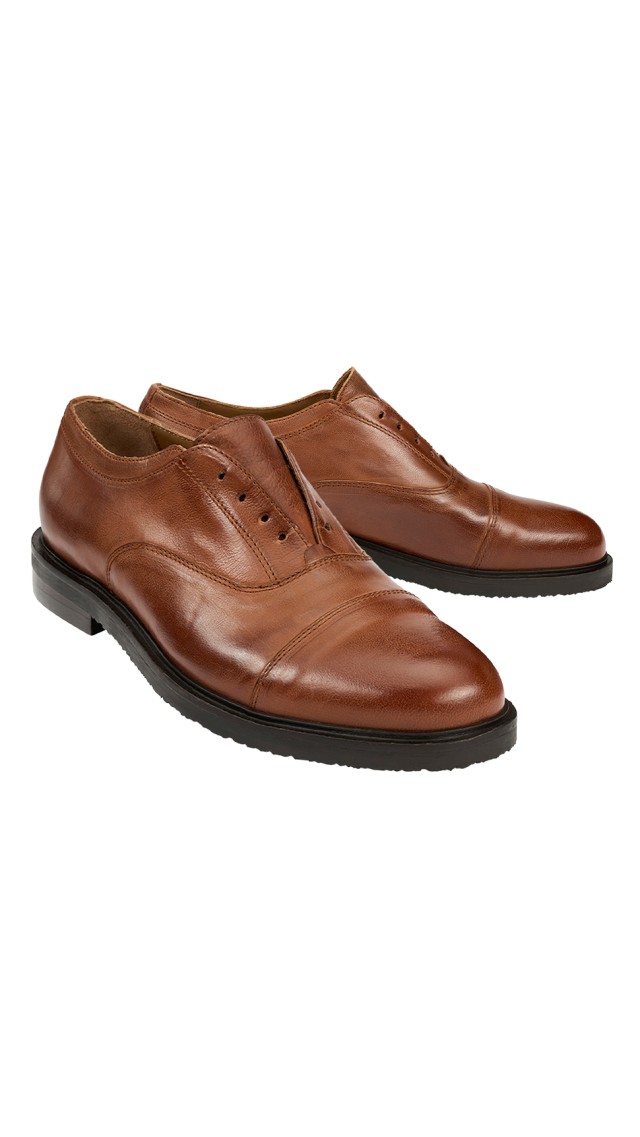 Sachabbildung von einem paar brauner Schuhe