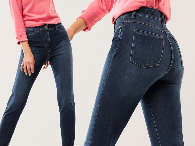 Nahaufnahme einer Jeans