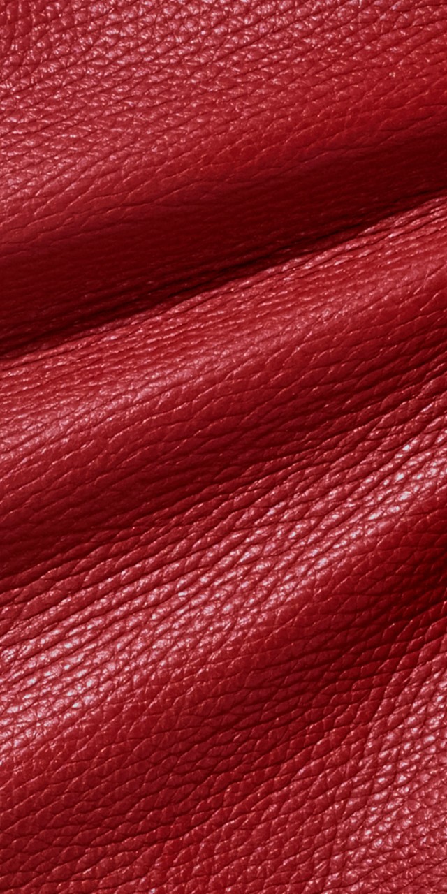 Rotes Hirschleder